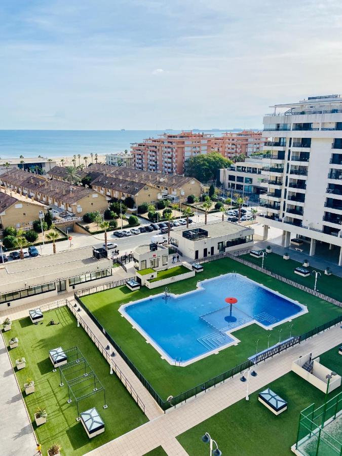 バレンシアPatacona Premium Penthouse Sea Views & Barbecueアパートメント エクステリア 写真